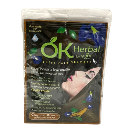 OK Caramel Brown Color Care Shampoo