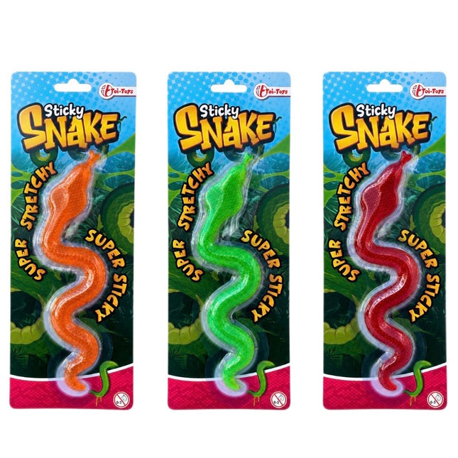 Toi-Toys Sticky Cobra Hose Super Stretchy Ass. Farver