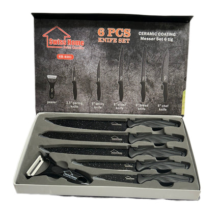 Swiss Home SH-9381 Knivsæt 6 dele