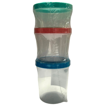 3-Pak Plast Opbevaring