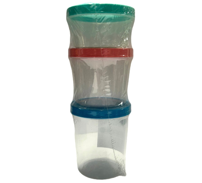 3-Pak Plast Opbevaring