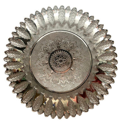 Thai Skål ø 29 cm Sølvfarvet