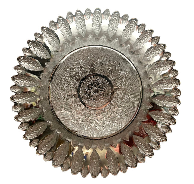 Thai Skål ø 29 cm Sølvfarvet
