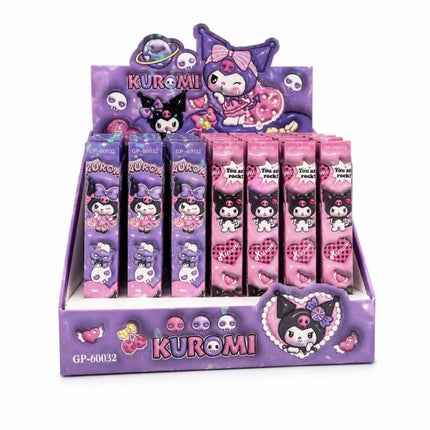 Sanrio Kuromi ปากกาลูกลื่นโฮโลแกรมกล่องสุ่ม