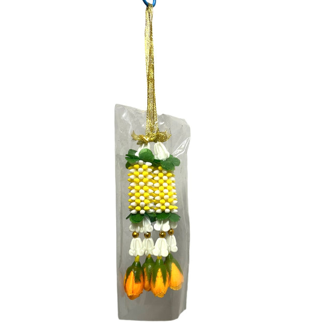 Yellow Thai Rose Jasmine Garland 4x13cm