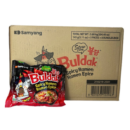 Buldak STEW Stærk Kylling 40x145g STORKØB