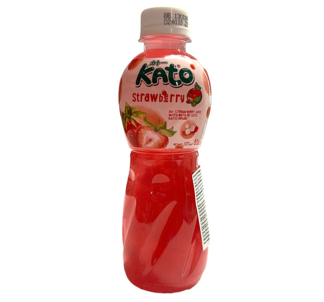 Kato Strawberry Juice With Nata De Coco 320 ml