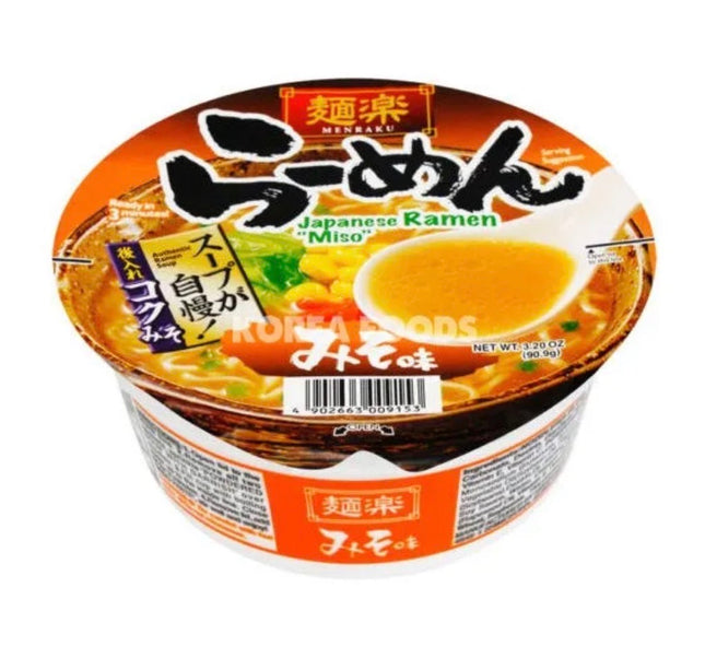 Hikari Menraku Cup Ramen Miso