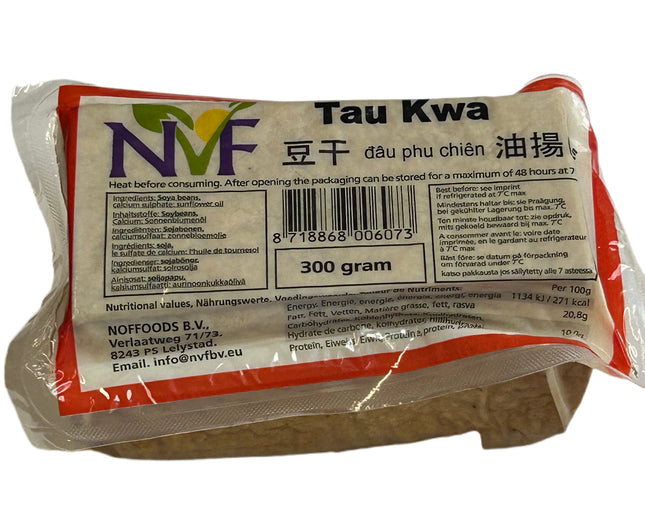 Tau Kwa Stegt Tofu