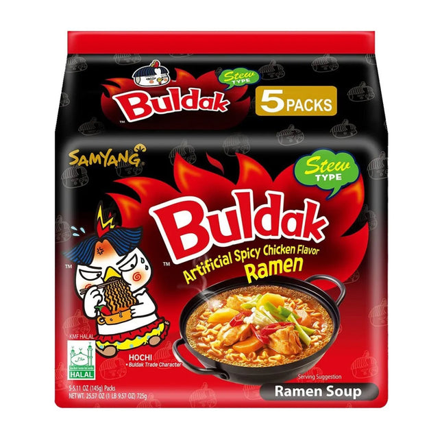 Buldak STEW Stærk Kylling 145g