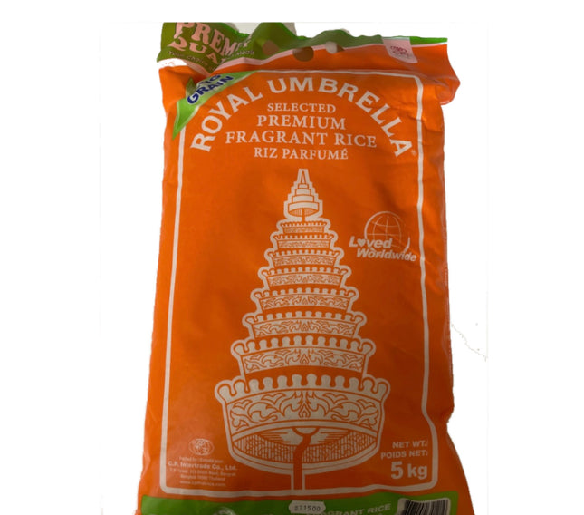 Royal Umbrella Premium Langkornet Duftende Ris 5 kg