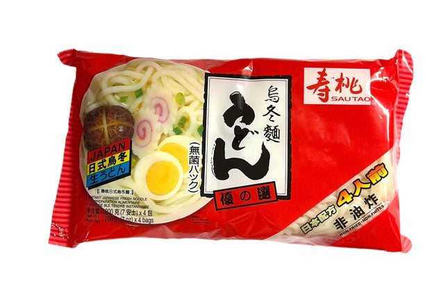 Sautao Friske Udon Nudler 4x200g
