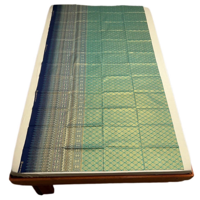Top Lagen Blå/Grøn/Guld 1065 x 1980 mm