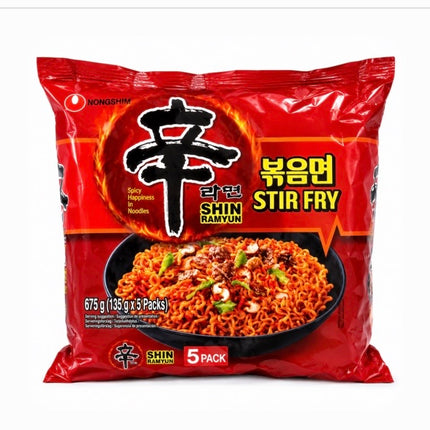 Shin Ramyun Stir Fry Gourmet Spicy Noodle Nongshim 131g