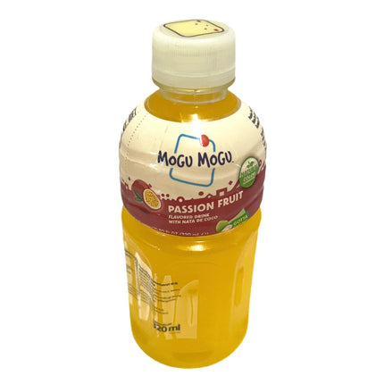 Mogu Mogu Passionsfrugt Drik Med Nata De Coco Jelly 320 ml