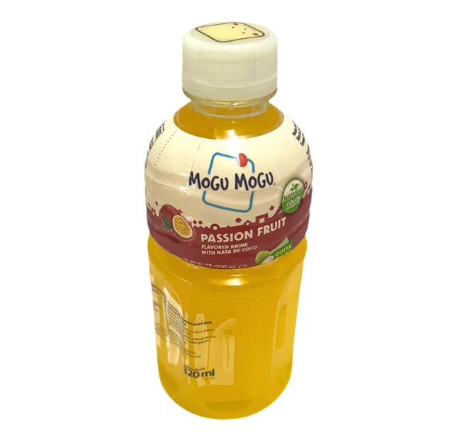 Mogu Mogu Passionsfrugt Drik Med Nata De Coco Jelly 320 ml