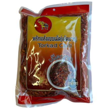 Tørret Hel Chili 450g