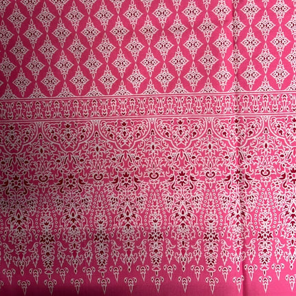 Top Lagen Pink Blomst 1065 x 1785 mm