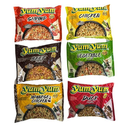 YumYum Noodles Variety Pack 6 pcs.