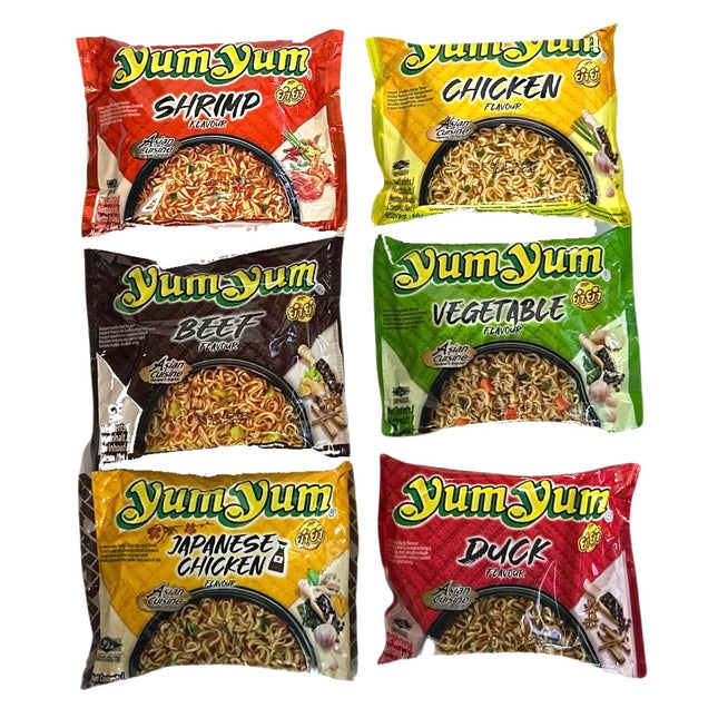 Smagspakke YumYum Nudler 6 pk.