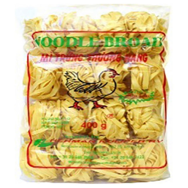 Brede Ægnudler 400g