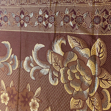 Sengetæppe Brun-Guld 1780x2100 mm