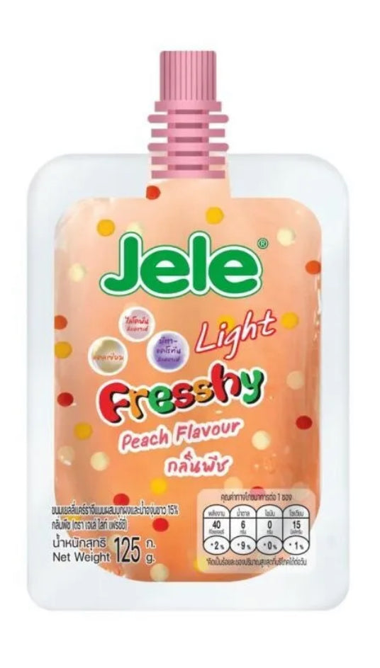 Jelly Fersken Smag 3x125g