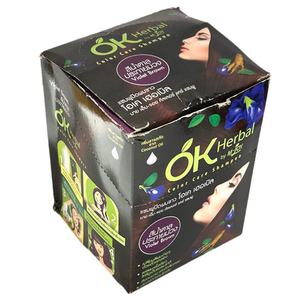 OK Herbal Color Care Shampoo - Violet Brown