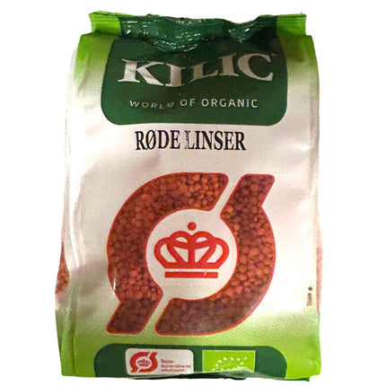 Røde Linser Øko. 900g