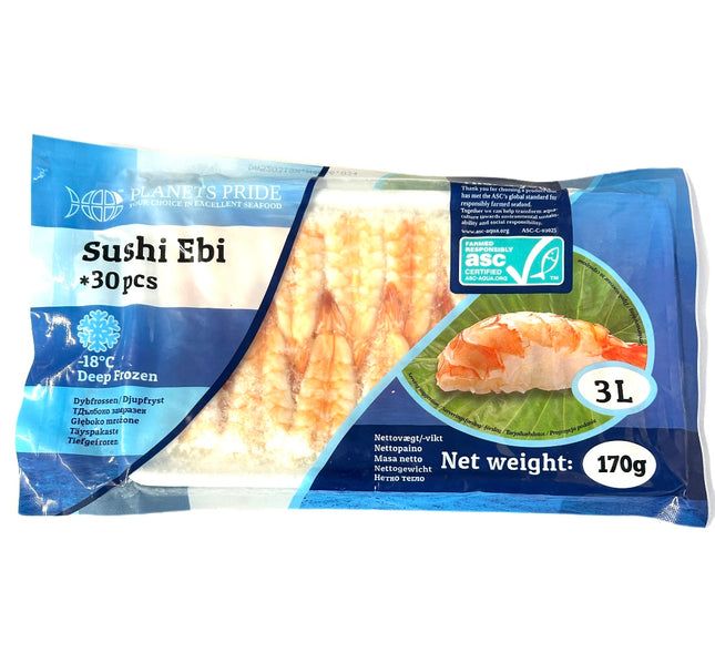 Sushi Ebi 30 stk 170g