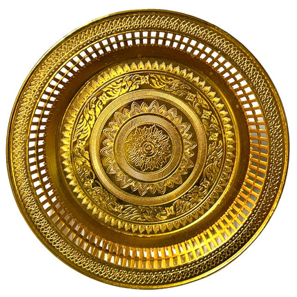 Thai Dish ø 35cm Gold-coloured