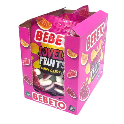 BEBETO Lovely Fruits PAKKE MED 12x80g