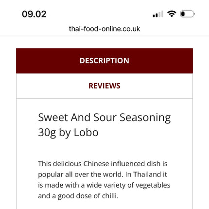 Sur & Sød Sauce Pulver Mix 30g