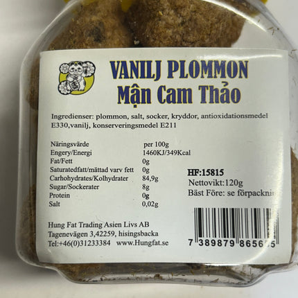 Vanilje Blomme 120g (Man Cam Thao)