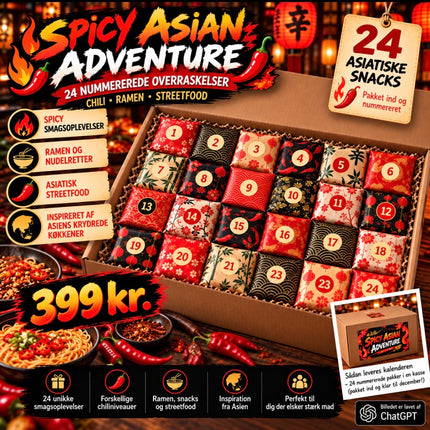 Spicy Asian Adventure Christmas - Overraskelsesjulekalender