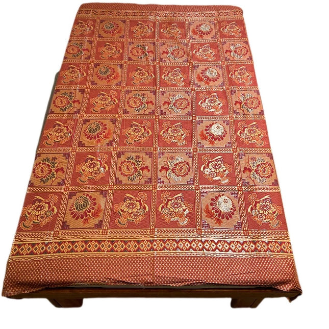Sengetæppe Orange Mønster 1750x2050 mm