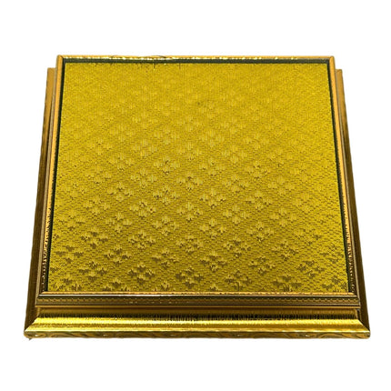 Buddha-piedestal Guldfarvet 15x15 cm