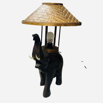 Bordlampe Stående Elefant B29 D30 H47 cm
