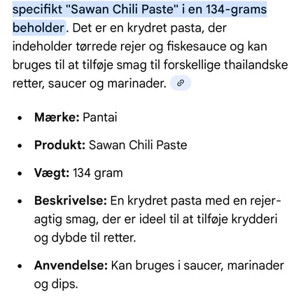 Pantai Sawan Chilipasta