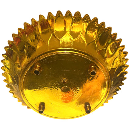 Thai Skål ø 29cm Guldfarvet