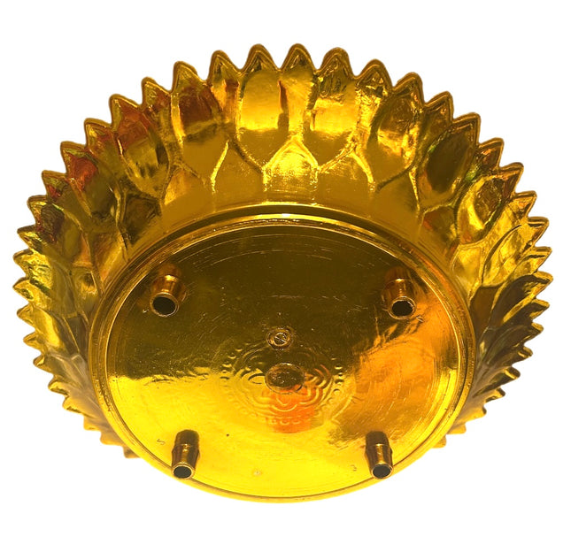 Thai Skål ø 29cm Guldfarvet
