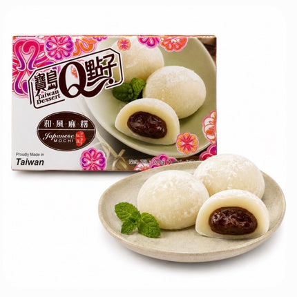 Taiwan Dessert Rødbønne Mochi 210g