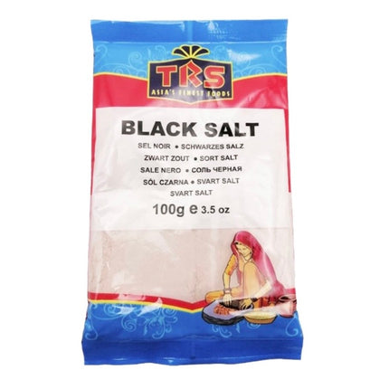 TRS Sort Salt Stødt 100 g