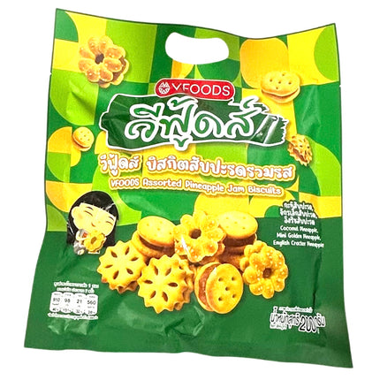 Ass. Ananas Kiks 200g