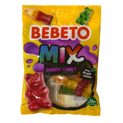 BEBETO Mix Vingummi Bamser 80g
