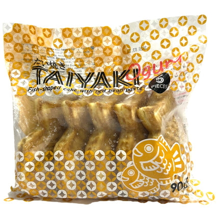 Taiyaki Fiskeformet Kage med Rød Bønnepasta