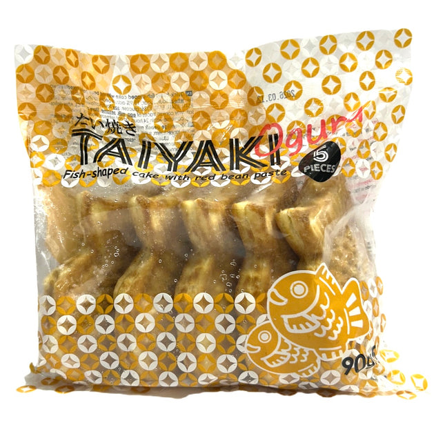 Taiyaki Fiskeformet Kage med Rød Bønnepasta